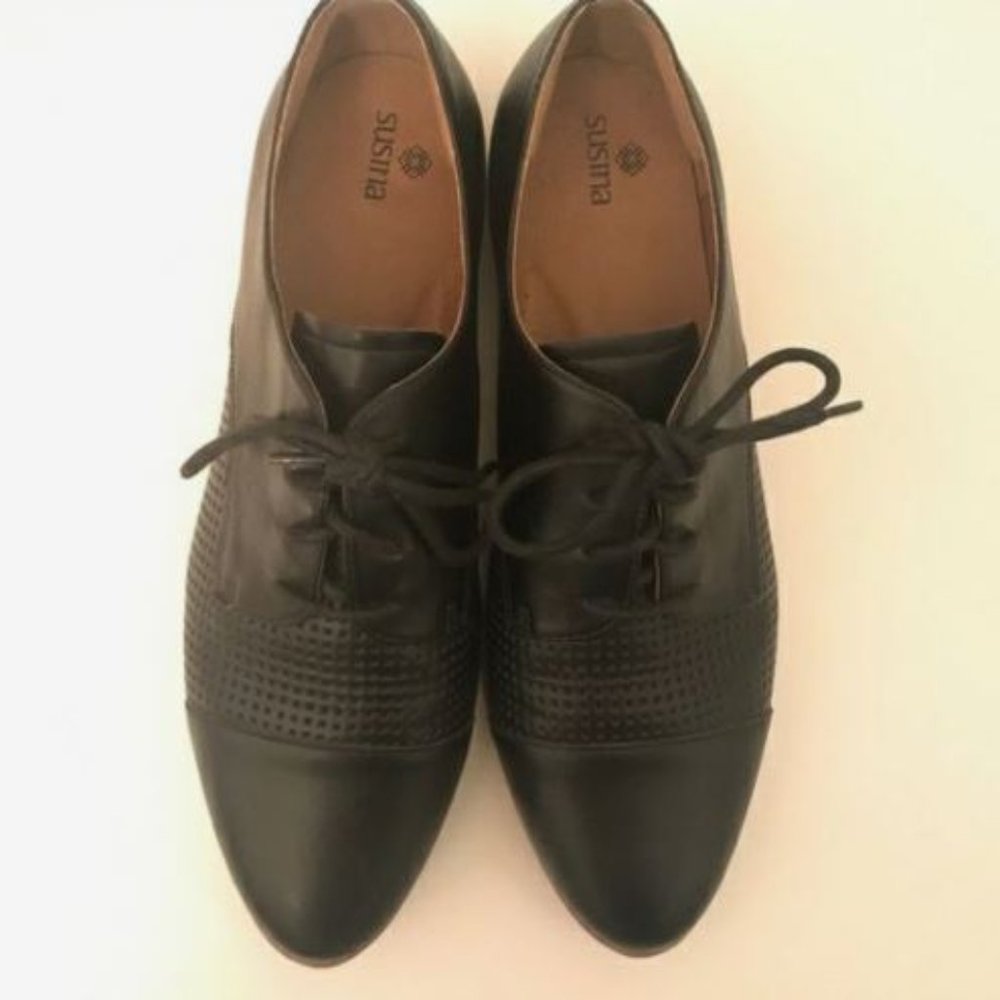 SUSINA EMERSON LEATHER OXFORD